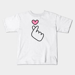 Finger Heart Kids T-Shirt